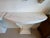 The most amazing pair of Grosfeld House custom vintage 1970s shell seashell scalloped ruffle clam Demi lunes wall mount...