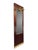 - unique large standing wall mirror with integrated lamp - mahogany, brass, and original mirror glass - originally part of...