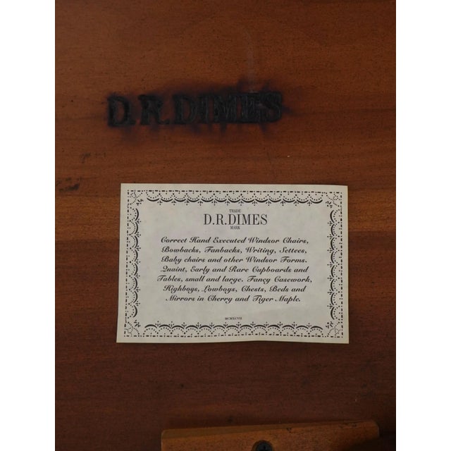 Dr Dimes Cherry Country Style Dining Room Table For Sale - Image 16 of 16