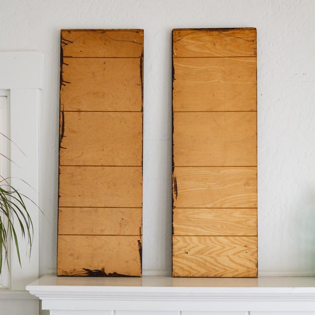 Pair of 1960s Chinoiserie Printed Panels on Wood With Asian Bird Motif For Sale - Image 14 of 14