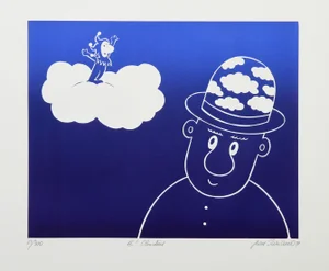 Jean Sariano - Hi! Cloudius Intaglio Aquatint