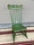 Antique Pennsylvania Paint Decorated Plank Seat Farmhouse Rocking Chair, 1850’s For Sale - Image 10 of 12