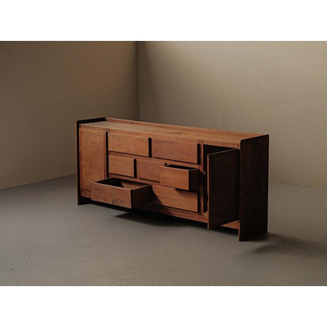 Vintage French Workshop Sideboard in Pine, 1970s For Sale - Image 12 of 18