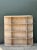 Mid-Century Modern Vintage Washed Wood Wide Etagere For Sale - Image 3 of 12