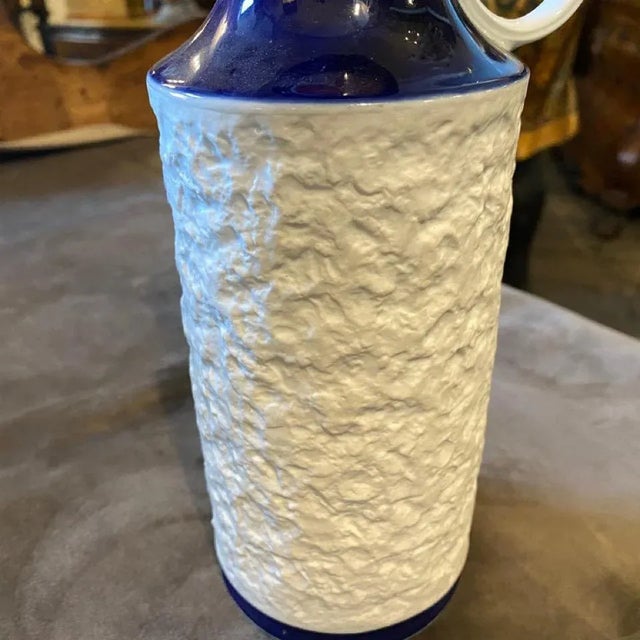 1970s 1970s Modernist Porcelain Geman Bottle Vase by k.p.m. For Sale - Image 5 of 11