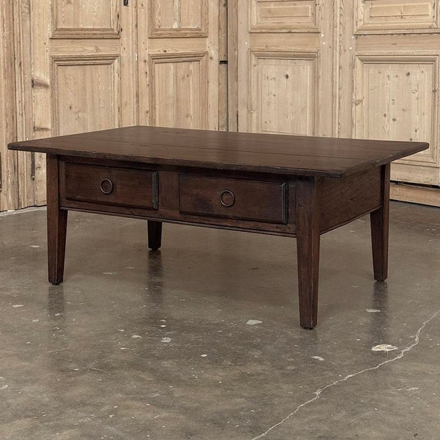 Mid 19th Century 19th Century Spanish Country Work Table ~ Coffee Table For Sale - Image 5 of 18