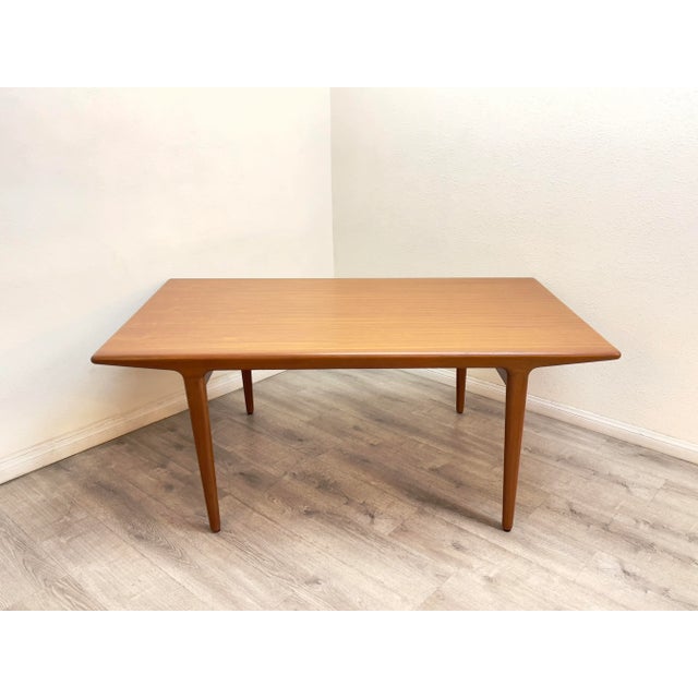 Mid-Century Modern Mid Century Modern Danish Dining Table by Johannes Andersen For Sale - Image 3 of 12
