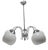 Art Deco Style Chandelier, Poland, 1970s For Sale