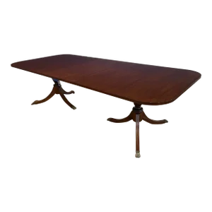 Cathedral Mahogany Georgian Style Dining Table by Leighton Hall Made-To-Order