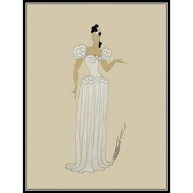 Message us to inquire about custom framing options! (Included for free with every purchase) Erte Original Painting, Custom...