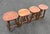 Mid-Century Modern Solid Cherry Saddle Seat Bar Stool by Hunt Furniture Wingdale New York For Sale - Image 3 of 10