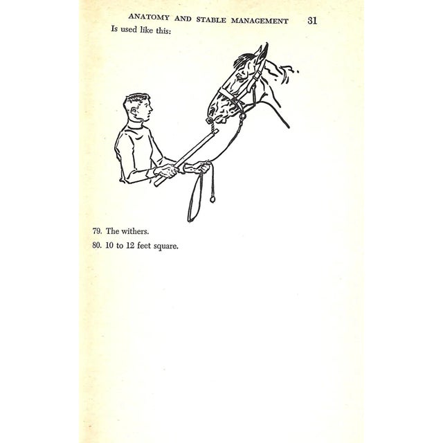 "Equestionnaire: 1000 Questions and Answers for Horsemen" 1947 Disston, Harry For Sale - Image 9 of 12