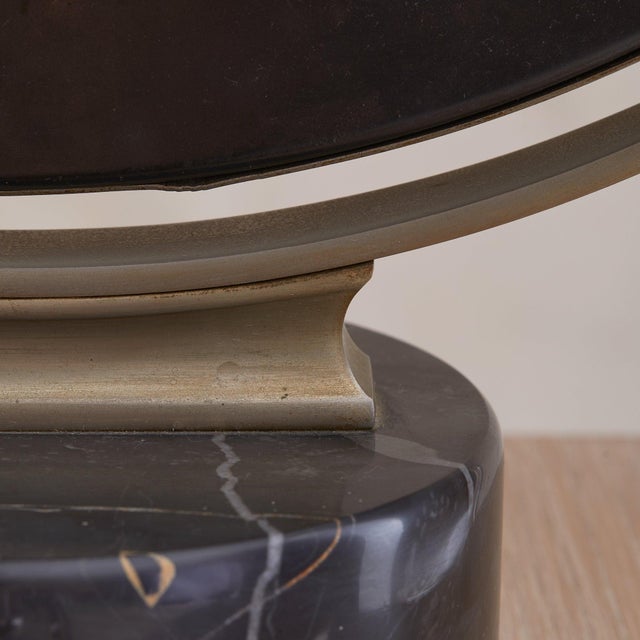 Italian Round Vanity Mirror Attributed to Sergio Mazza for Artemide, 1960s For Sale In Chicago - Image 6 of 9