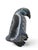 Handcrafted polymer clay sculpture of a mother penguin and her chick, created by artist Jon Stuart Anderson, Fimo...