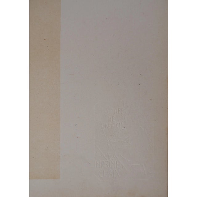 Adolphe Willette, Van Houten, Woman and Cocoa, 1895, Original Lithograph For Sale - Image 7 of 9