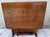 Antique British Quarter-Sawn (Tiger) Oak Gate Leg Drop Leaf Table With Storage For Sale - Image 4 of 12