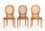 French Set of Six Louis XVI Style Cane-Paneled Walnut Dining Chairs For Sale - Image 3 of 13