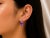 Modern Late 20th Century 18K White Gold Diamond Amethyst Drop Earrings, Pair For Sale - Image 3 of 3