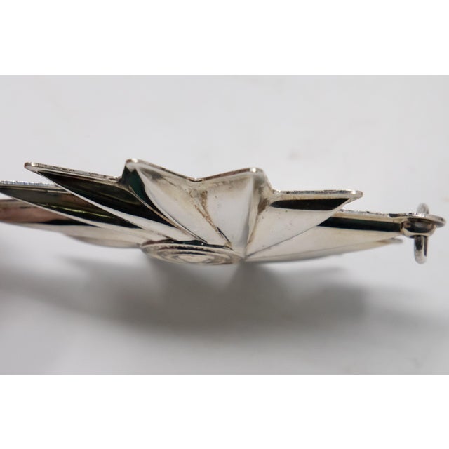 1999 Lunt Sterling Spiral Star Ornament For Sale - Image 9 of 10