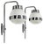 Wall Lamps by Mazza for Artemide, 1965, Set of 2 For Sale