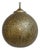 Vintage Brass Radha Globe Pendant Light For Sale