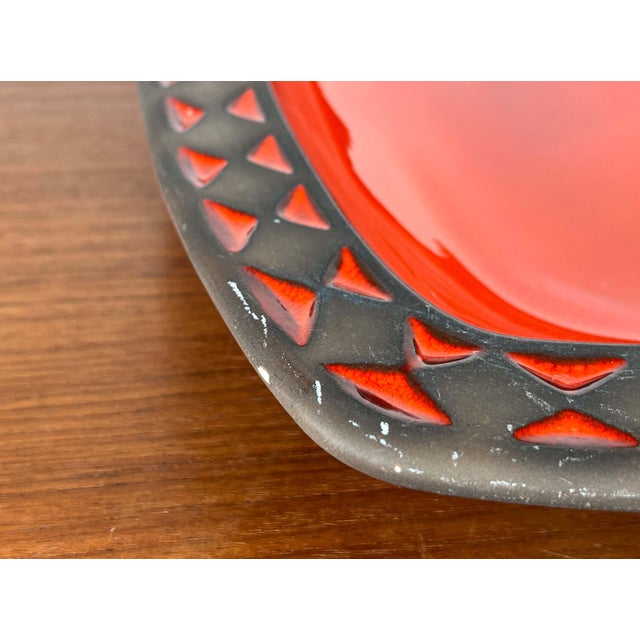 Large Mid-Century Modern Danish Studio Pottery Bowl from Frank Keramik, 1960s For Sale - Image 16 of 18