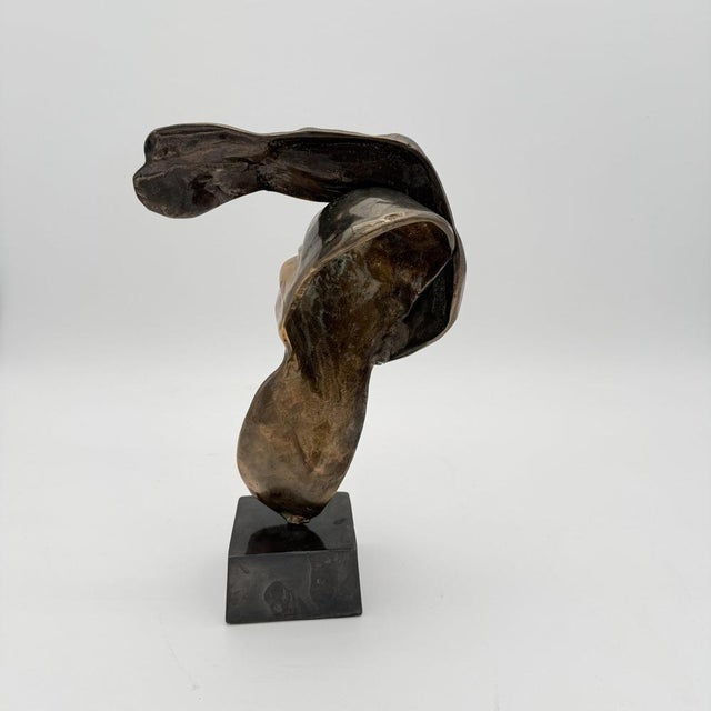 Bronze Figure by Yves Lohé, France, Late 20th Century For Sale - Image 3 of 6