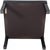 Animal Skin Model 2202 Ottoman in Black Leather by Børge Mogensen, 1990s For Sale - Image 7 of 9