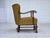 Wood Danish Armchair in Green Furniture Wool and Oak Wood, 1960s For Sale - Image 7 of 18
