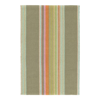 Dash & Albert by Annie Selke Stone Soup Woven Cotton Rug, 6' x 9' For Sale