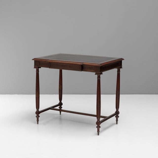 Antique Side Table in Mahogany, 1890s For Sale - Image 4 of 11