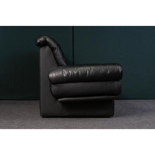 Vintage Leather Sofa, 1990s For Sale - Image 4 of 16