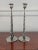 Vintage Pair of Silverplate Christmas Tree Candle Holders For Sale - Image 4 of 12