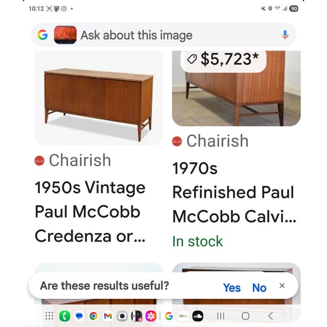 1950s Calvin Furniture Irwin Collection Long Chest of Drawers For Sale - Image 11 of 12