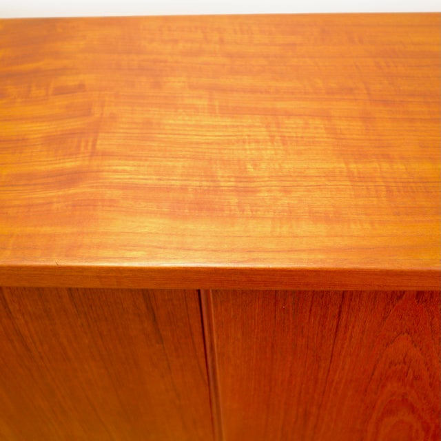 1950s Randers Møbelfabrik Danish Teak Highboard Designed by Harry Østergaard, Attributed For Sale - Image 14 of 17