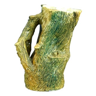 Vintage Italian Trunk-Shaped Ceramic Jug by the Scic Factory, 1950s For Sale
