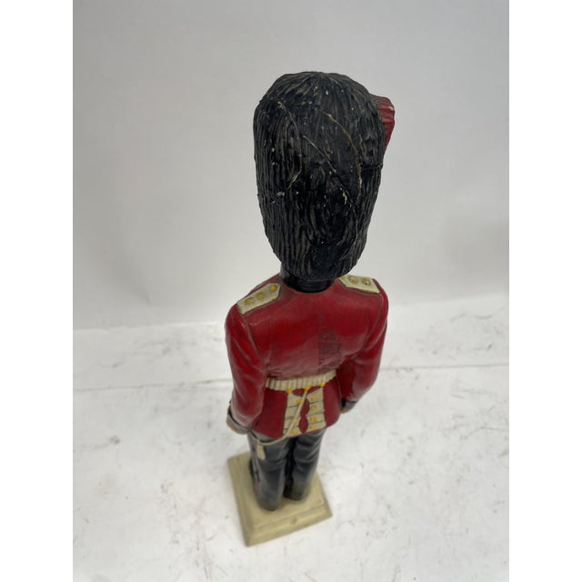 English Royal Guards Ceramic Bottle, 1970s For Sale - Image 12 of 15