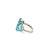 Not Yet Made - Made To Order 925 Sterling Silver Ring With Sparkling 9.59 CTW Blue Topaz 4 Stone in Prong Set - Size 8.5 For Sale - Image 5 of 13
