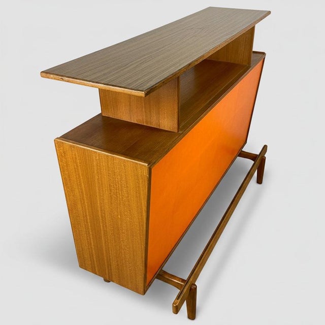 Vintage Nordic Bar in Wood, 1960s For Sale - Image 4 of 9