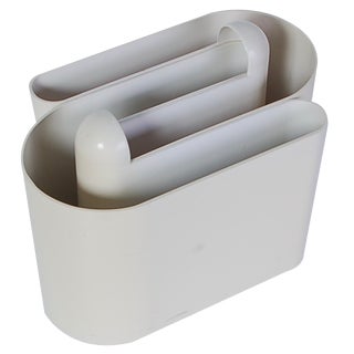 Flower Magazine Rack from Rodolfo Bonetto, Set of 2 For Sale