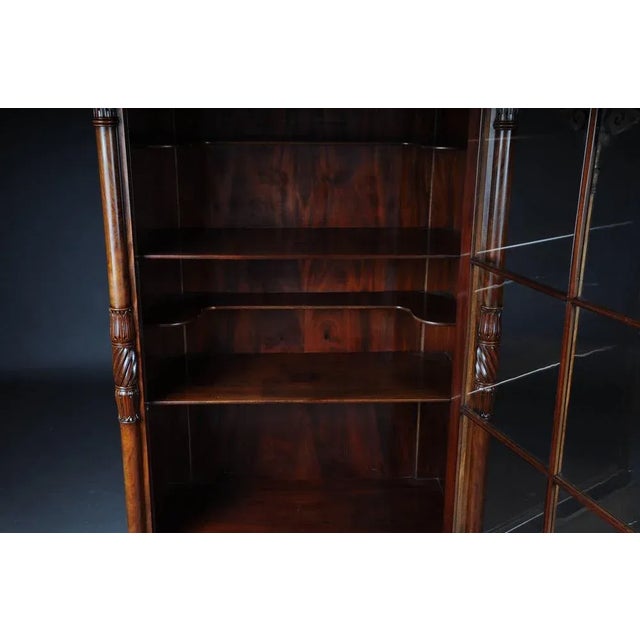 Brown 19th Century Biedermeier Showcase, 1830s For Sale - Image 8 of 11