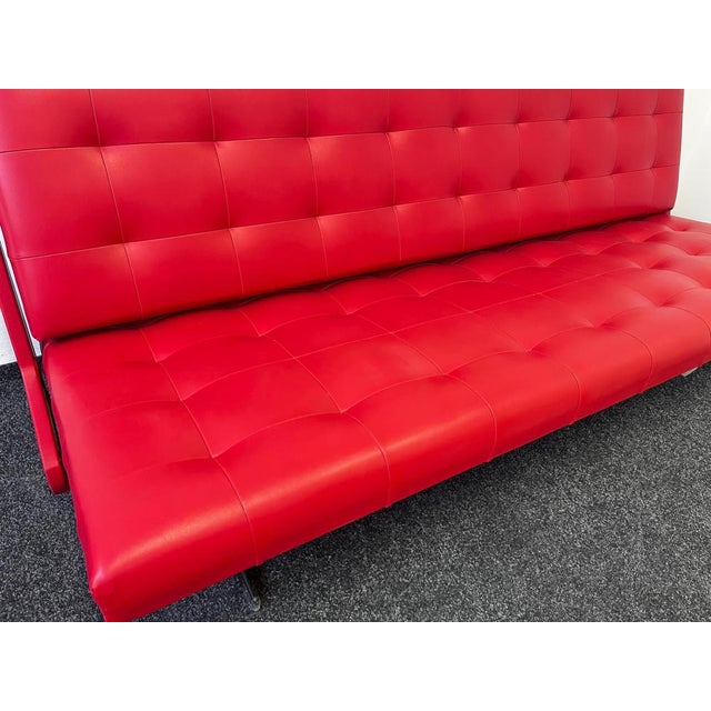 Mid-Century Folding Sofa, Former Czechoslovakia, 1970s For Sale - Image 4 of 14