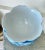 Blue Mid 20th-Century Lotus Porcelain Nesting Bowls in Sea Blue & White - Set of 5 For Sale - Image 8 of 13