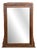 Vintage Art Deco Mirror in Oak with Carved Decoration, 1920s For Sale