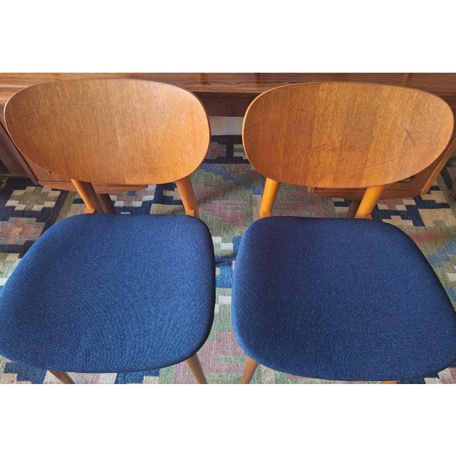 Vintage Danish Teak Dining Chairs, 1960s, Set of 2 For Sale - Image 6 of 8