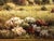 French Country Late 20th Century Large Impressionistic European Village Landscape Oil Painting in Custom Gold Frame For Sale - Image 3 of 18