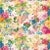 Sanderson Very Rose and Peony Fabric in Multi - a Sample For Sale