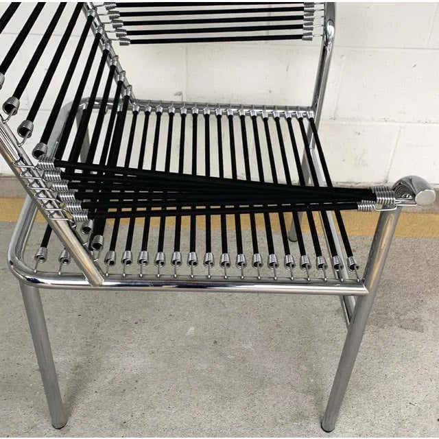 Late 20th Century Modern Bungee Armchair For Sale In Greensboro - Image 6 of 10