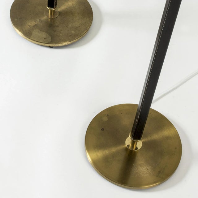 Black Floor Lamps by Falkenbergs Belysning, Set of 2 For Sale - Image 8 of 10