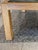 Vintage Oak & Steel Top Square Coffee Table For Sale - Image 10 of 12